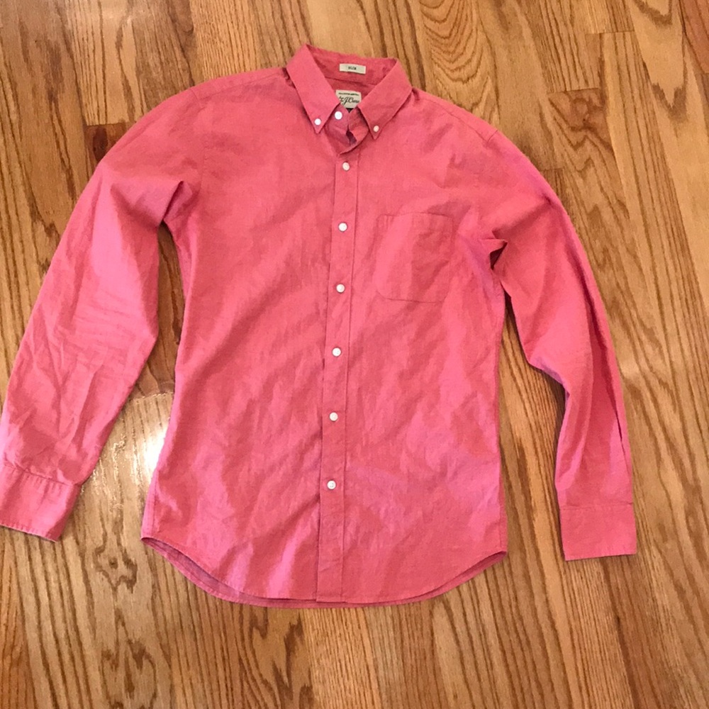 J crew Slim lightweight button down S